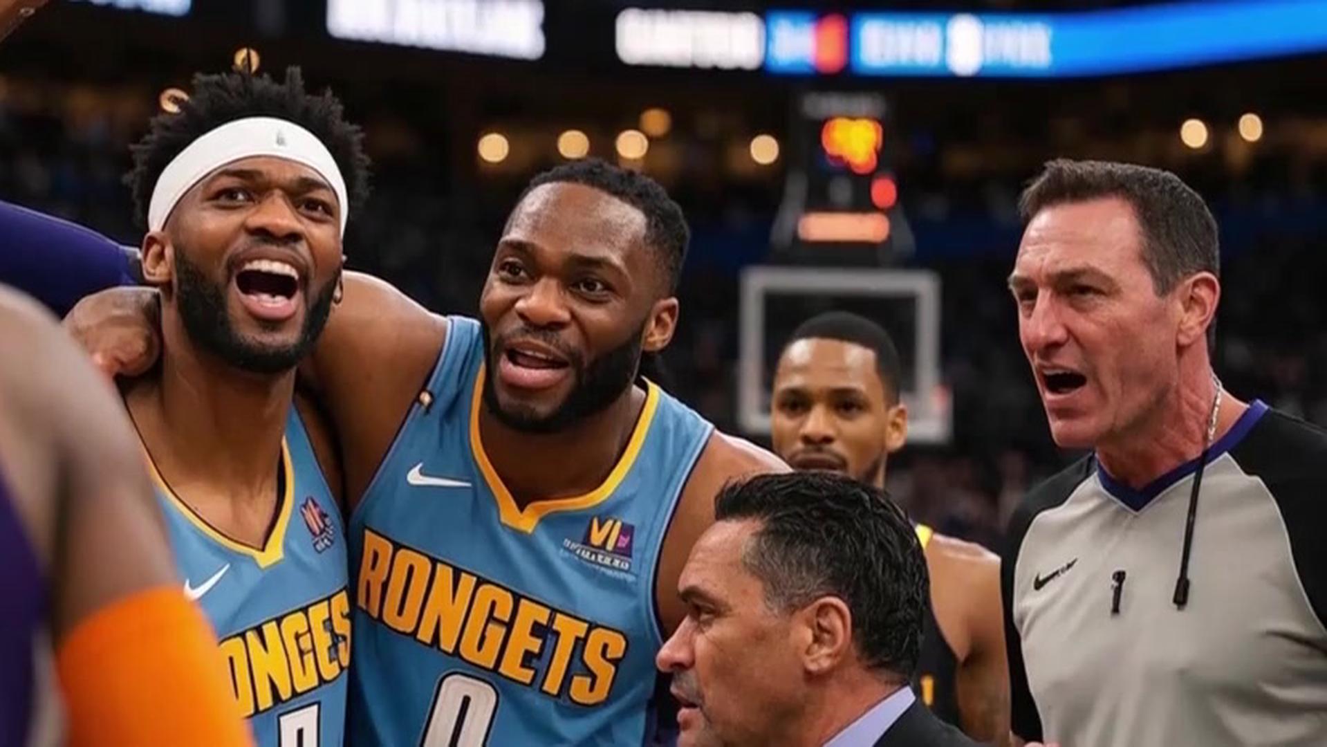 暖心！暂停期间全场观众为追梦儿子齐唱生日歌（温馨瞬间！暂停时全场球迷为追梦之子合唱生日歌）